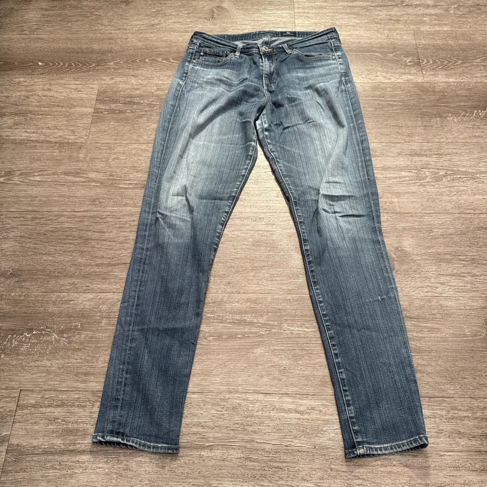 Adriano Goldschmied Jeans Womens 27 Blue Denim Fade‎ 27x31 Whiskers Casual Adult